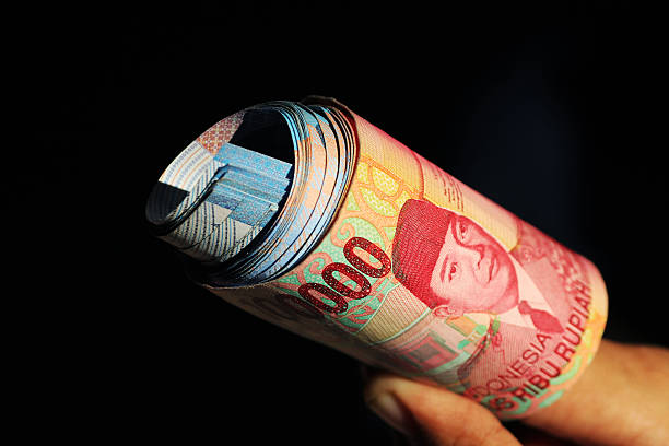 il denaro - indonesian currency foto e immagini stock