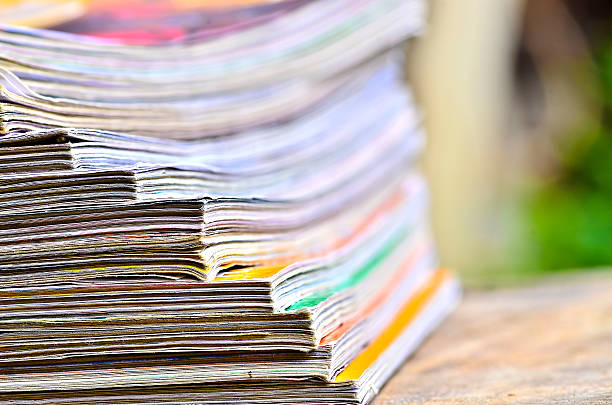 istock Pile of magazines 472019959