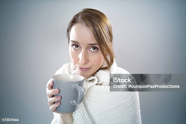 Sick Woman Stock Photo - Download Image Now - 2015, Adult, Adults Only