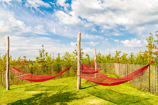 Hammocks on Governors Island - Summer in NYC