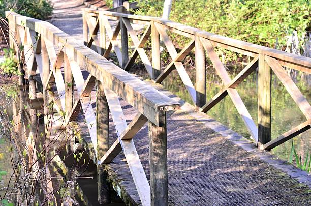 istock Wooden bridge portrait 472022923