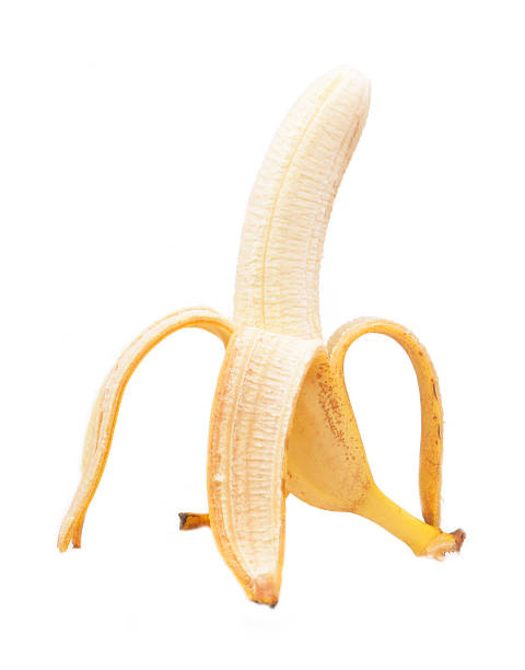 istock Ripe banana isolated on white background 472024435