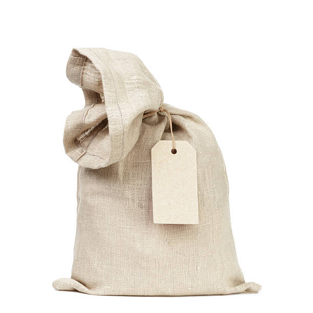 istock tied sack bag with paper tag 472025077