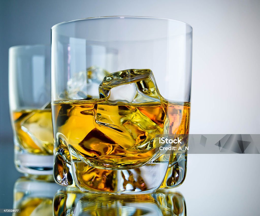 Dois whiskeys - Royalty-free Amarelo Foto de stock