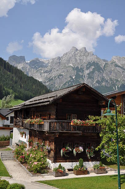 istock Old house in Werfenweng, Austria 472028197
