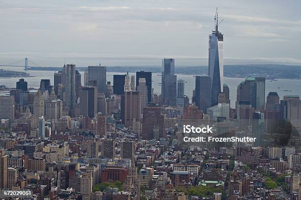 Panorama Of The City New York Ny Stock Photo - Download Image Now - Architecture, Built Structure, Business