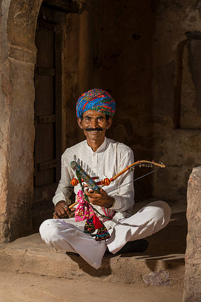 istock Traditional musician  from Rajasthan, India 472031554