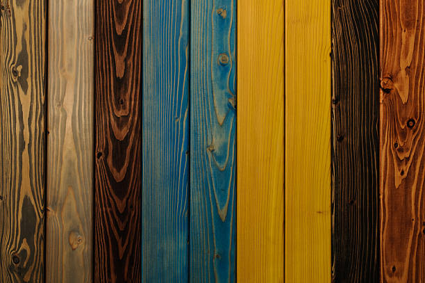 color full wooden texture  background colorfull panels