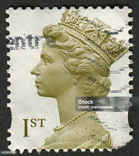 Postage Stamp Stock Photo - Download Image Now - 21st Century, Adult, British Empire