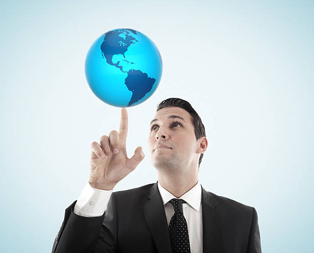Global business. stock photo