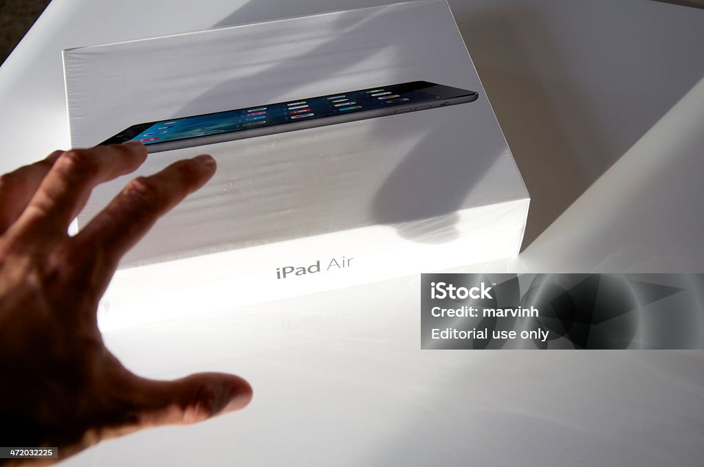 Neue iPad Air - Lizenzfrei Am Rand Stock-Foto