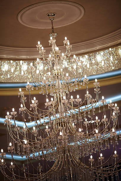 istock beautiful crystal chandelier in a room 472033315