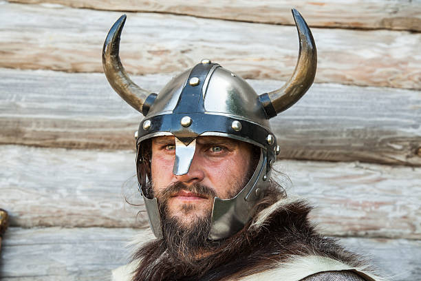 istock The portrait of Viking 472034719