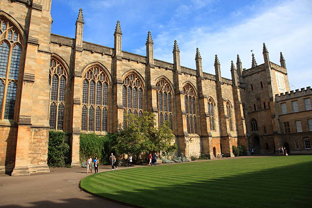 New College Oxford, England stock photo