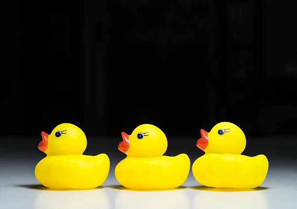istock ducklings rubber toys on black background 472038424