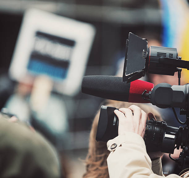 istock News Videographer at Protest 472038620