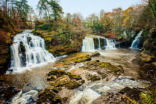 폴즈 of clyde - lanarkshire 뉴스 사진 이미지