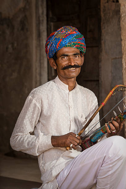 istock Traditional musician  from Rajasthan, India 472045142