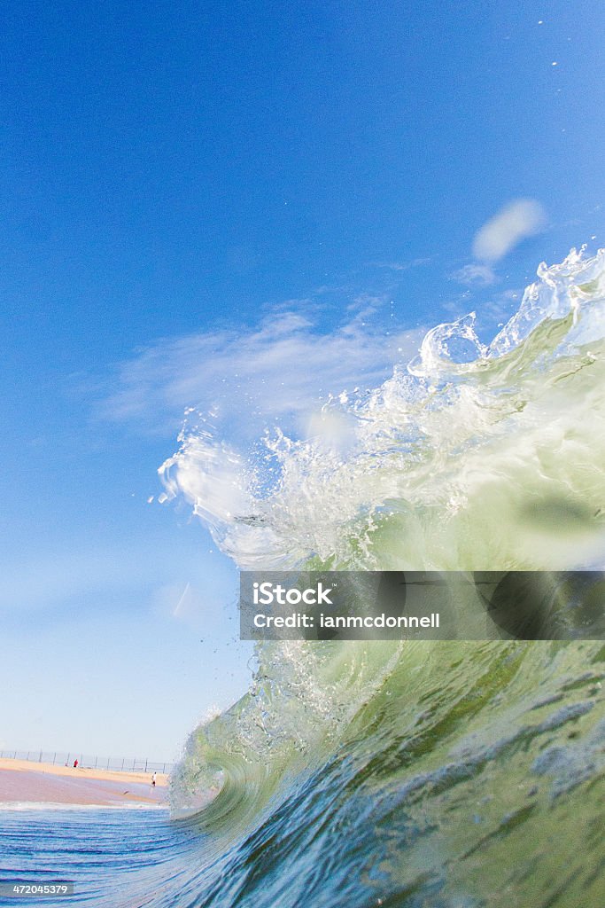 hollow hollow surf close to shore Autumn Stock Photo