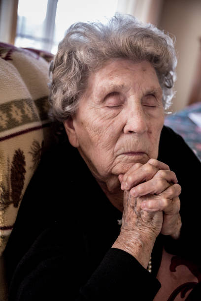 istock Elderly Woman in a Nursing Home 472046261