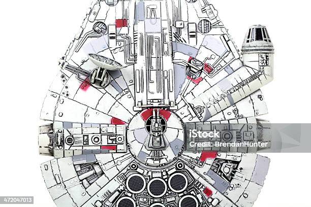 Non Hai Mai Sentito Parlare Del Millennium Falcon - Fotografie stock e altre immagini di Giocattolo - Giocattolo, Armi, Bianco