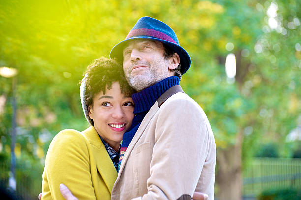 istock Loving couple in the park 472047527