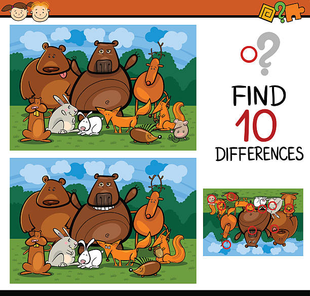 2,000+ Ten Differences Stock Illustrations, Royalty-Free Vector ...