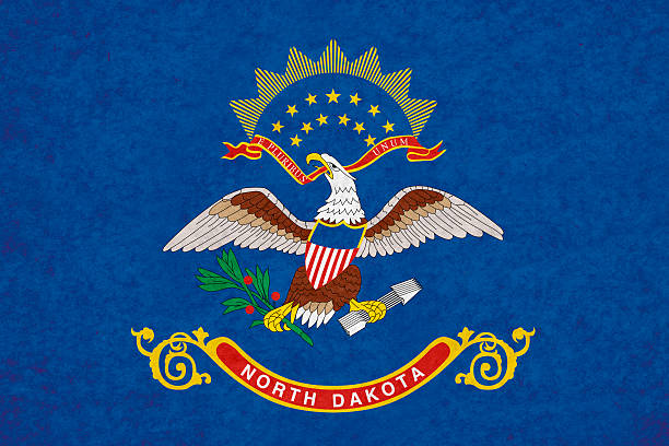 istock North Dakota flag 472050261