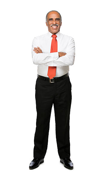istock Smiling business man with arms crossed 472050427