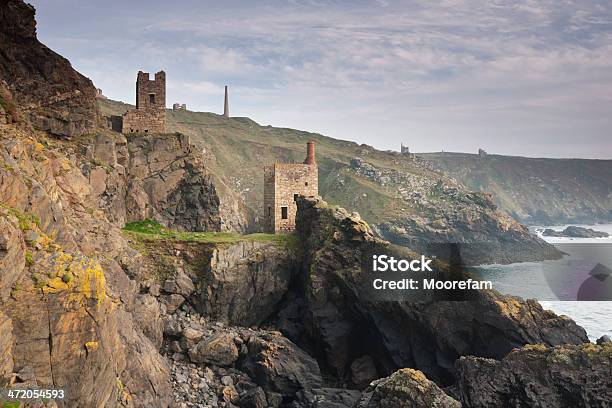 Botallack Mines On Cornwalls North Coast Near St Just Stock Photo - Download Image Now