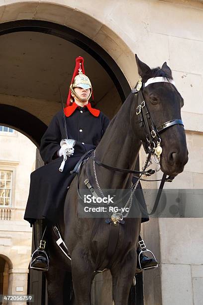 Mounted Household Cavalry Guard Stock Photo - Download Image Now - Horse, Horse Guardsman, Army