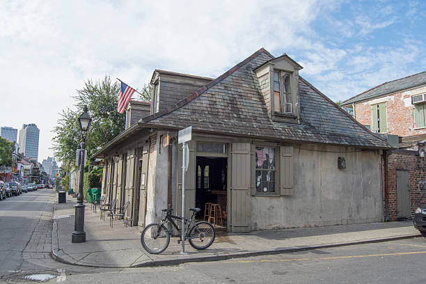 istock old bar corner, bourbon street, new orleans 472057577