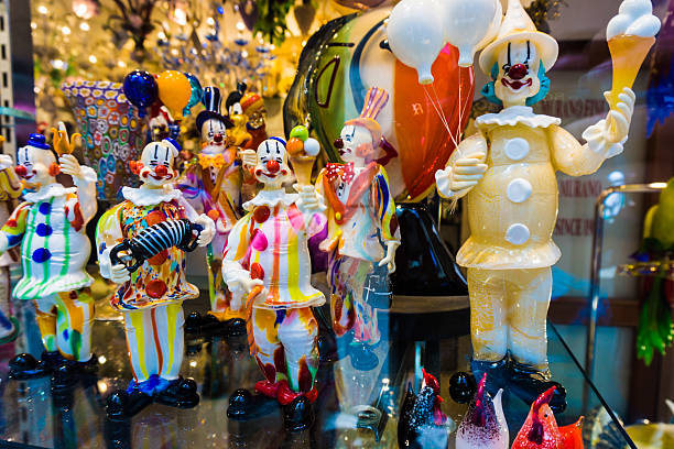 istock VENICE, ITALY - Murano glass on display in window 472057980
