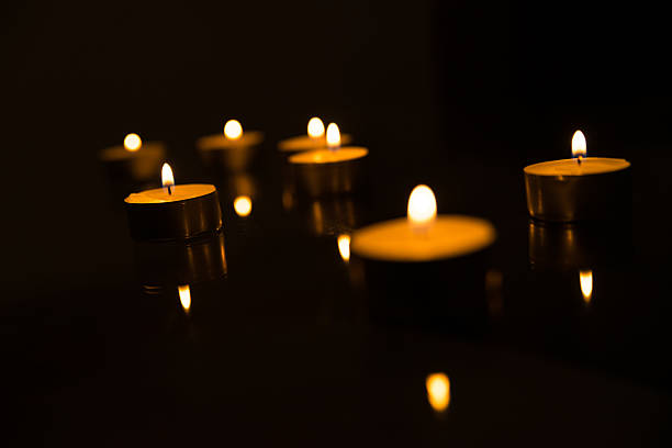 istock Golden candle group XXXL 472059019