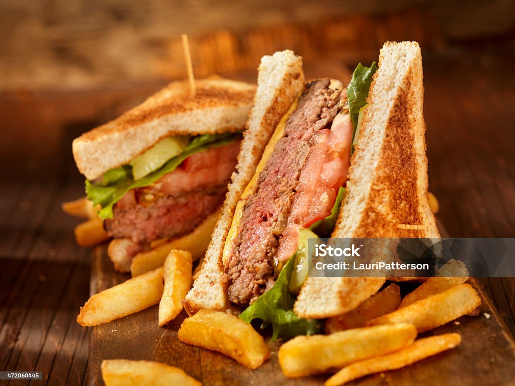 Hamburger Sandwich - Photo de Aliment libre de droits