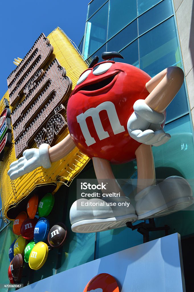 M & M s World a Las Vegas - Foto stock royalty-free di Ambientazione esterna