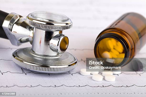 Health Care Stock Photo - Download Image Now - Medicine, Blood Pressure Gauge, Aspirin