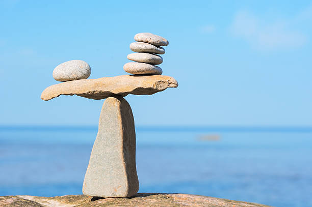 istock Well-balanced of stones 472061334