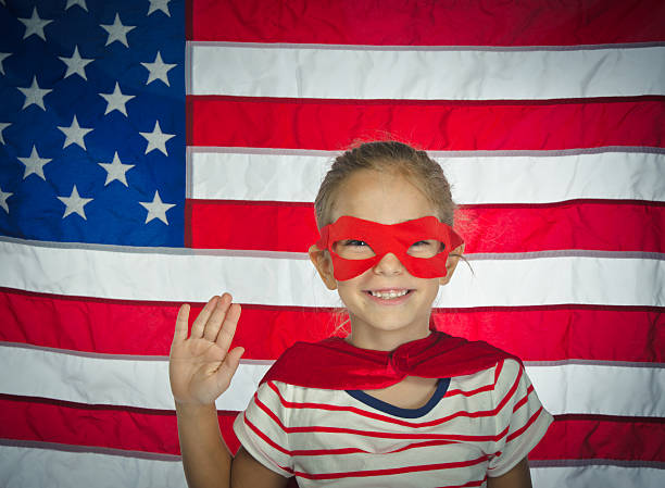 istock American Superhero Girl 472061717
