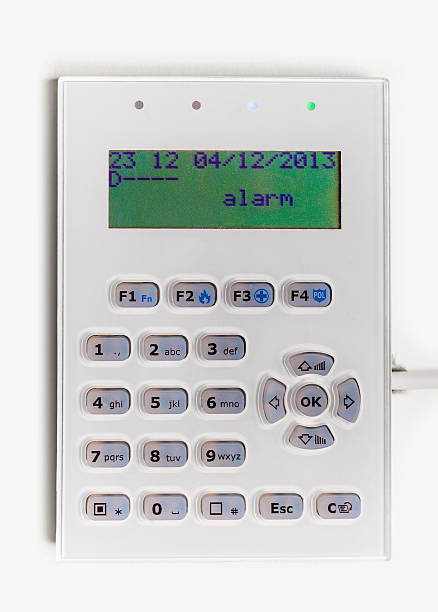 home sicherheit alarm system - zeitdieb fotos stock-fotos und bilder