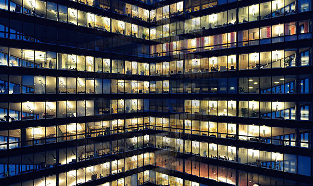 istock Inner corner of office building 472063563