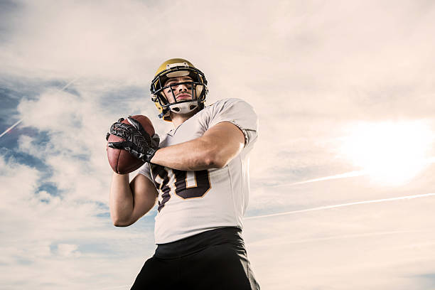 istock American football player. 472064595