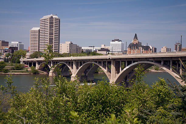 istock Downtown Saskatoon Cityscape in Summer 472065347