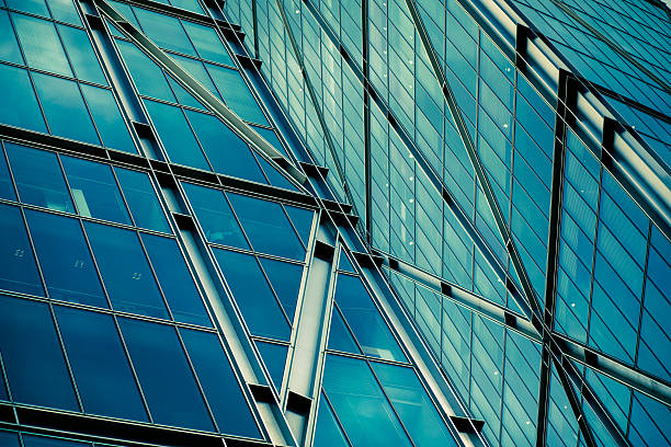 istock Cross-Processed Abstract of Modern London Building 472065869