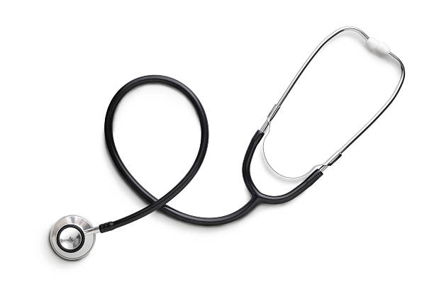 Stethoscope Stethoscope, Isolated on white, Clipping path stethoscope stock pictures, royalty-free photos & images