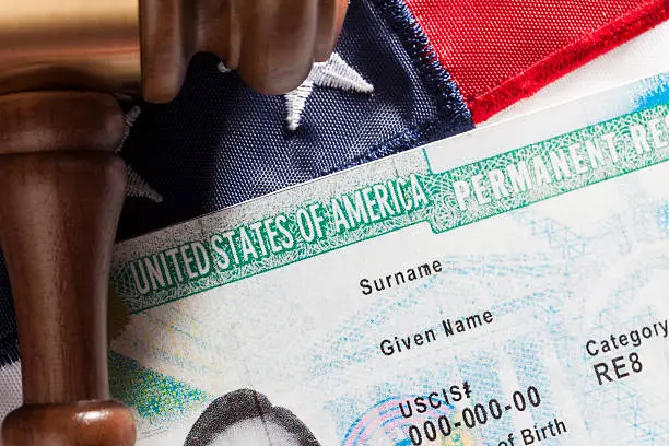 Photo of United States Permanent Resident