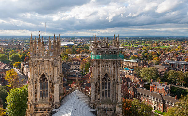 york minster, inghilterra - cattedrale di york foto e immagini stock