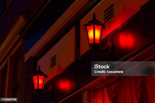 Red Light District Stock Photo - Download Image Now - 2015, Adult, Amsterdam