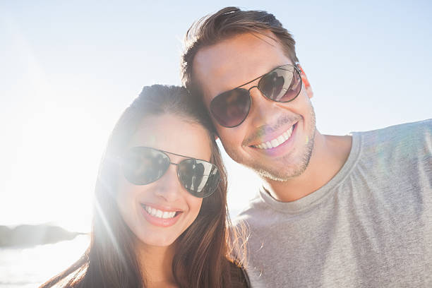 istock Cheerful fashionable young couple posing 472070319