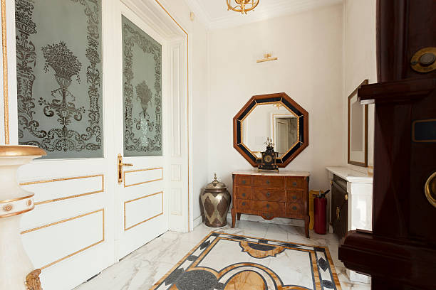istock Luxury villa entrance hall 472072592